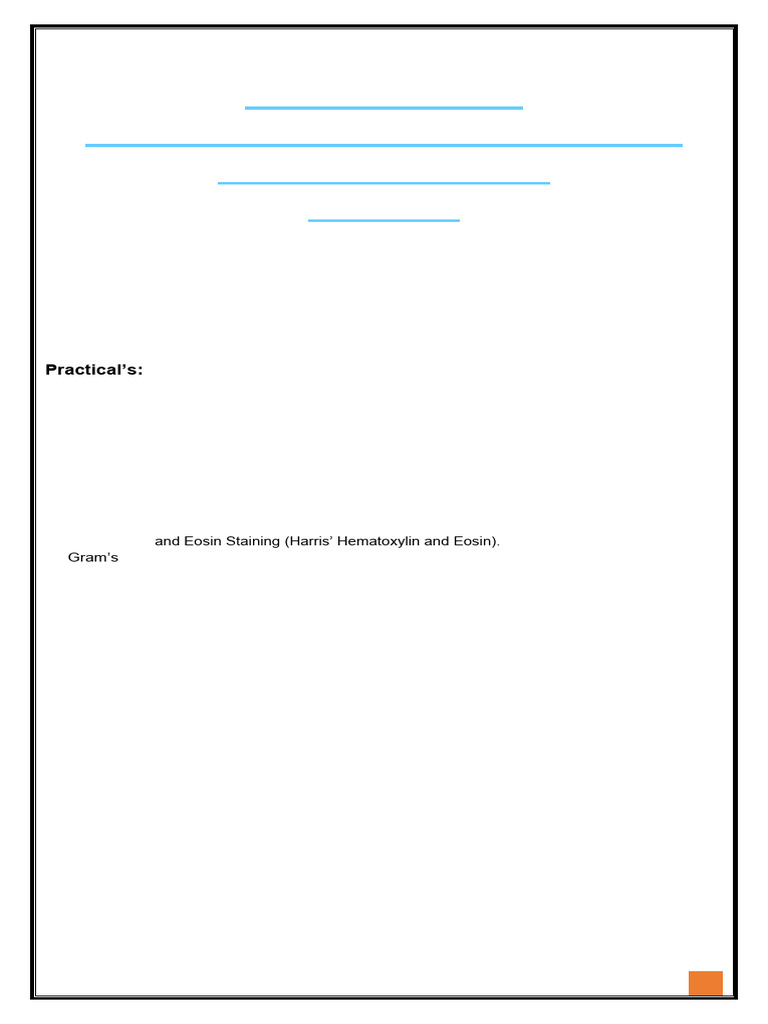 Practical Manual for Biological Techniques | PDF | Prokaryote | Cell ...