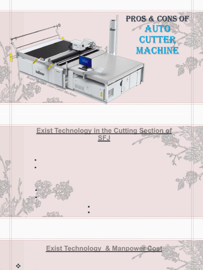 Auto Cutter Machine Pros & Cons Analysis | PDF