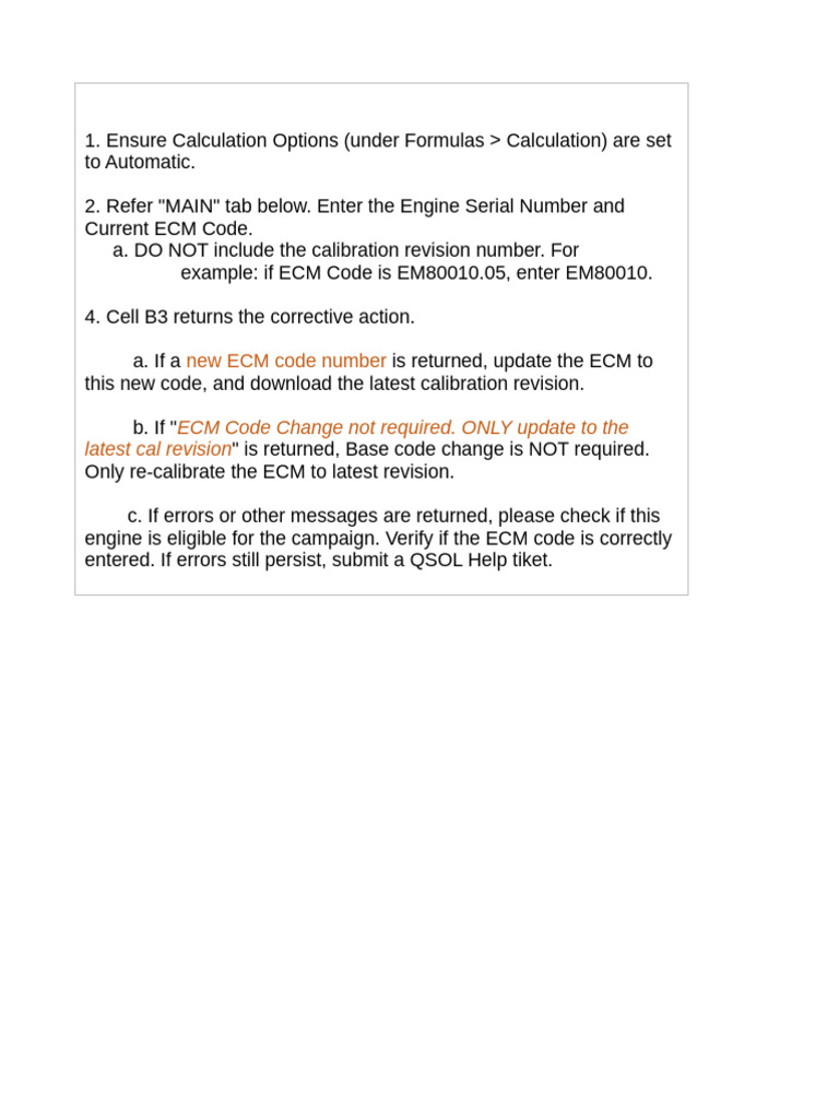 c2430 Ecm Code Lookup Attachment-B | PDF