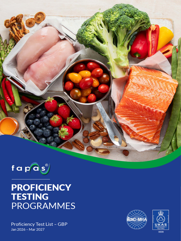Proficiency Testing Program 2026-2027 | PDF | Cola | Drinking Water