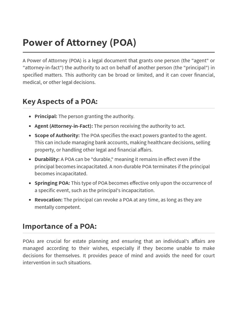 Poa | PDF