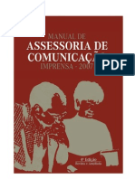 MANUAL DE ASSESSORIA DE COMUNICAÇÃO