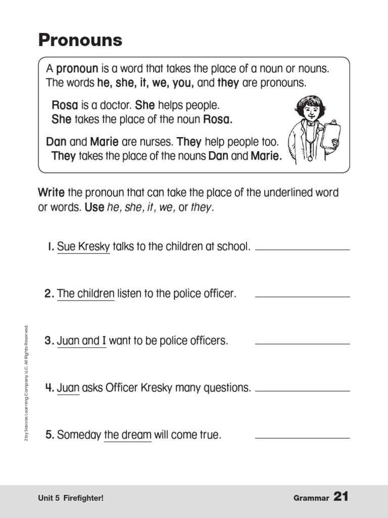 Understanding Pronouns and Contractions | PDF | Pronoun | Subject (Grammar)