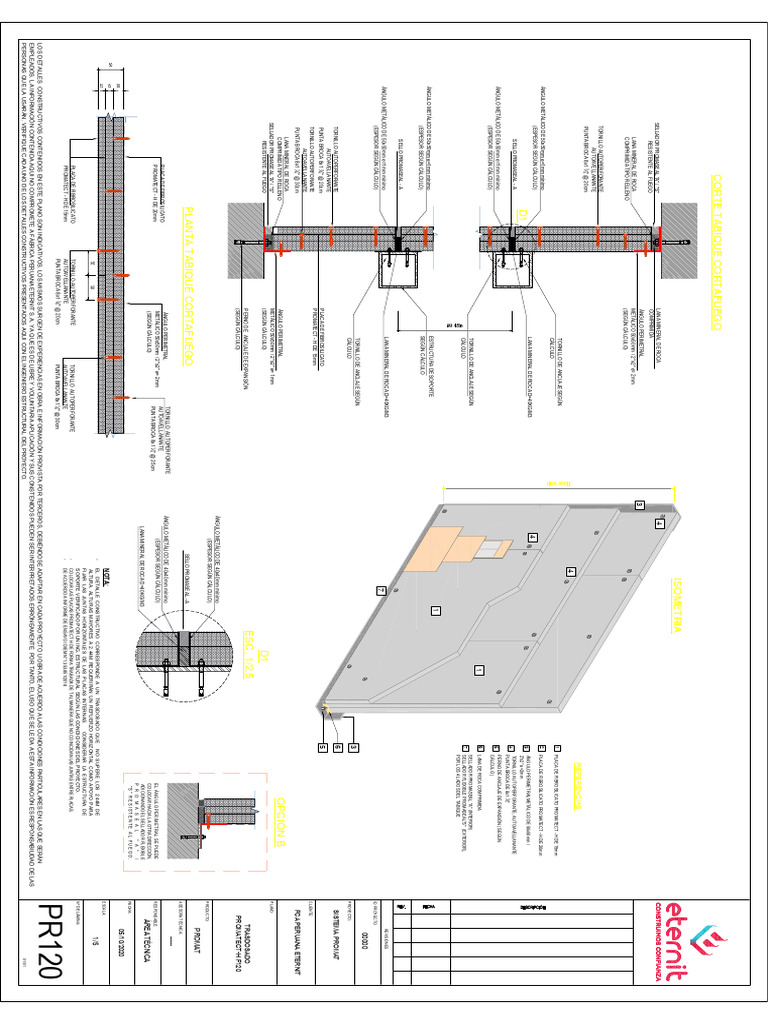 Trasdosado RF120 | PDF
