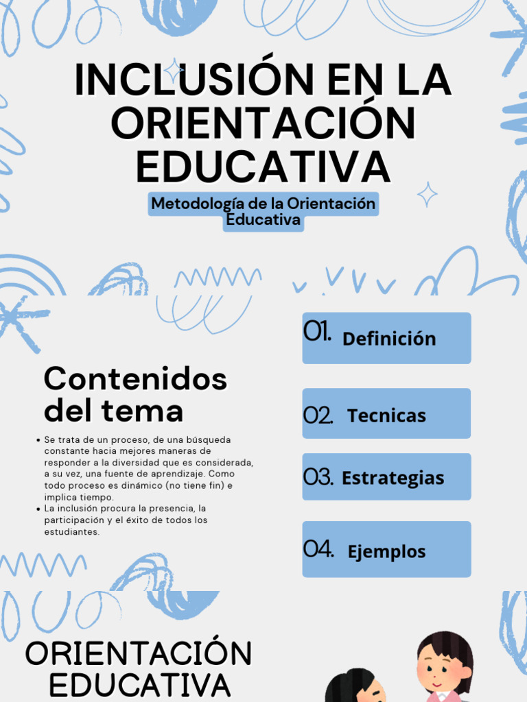 Inclusión en la Orientación Educativa | PDF | Inclusión (Educación ...
