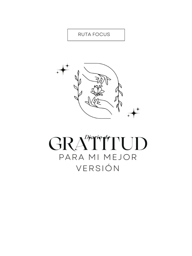 Diario de Gratitud para el Crecimiento Personal | PDF | Amor | Gratitud