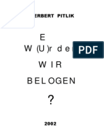 Wurden Wir Belogen