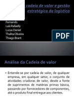 Análise Da Cadeia de Valor e Gestão Estratégica