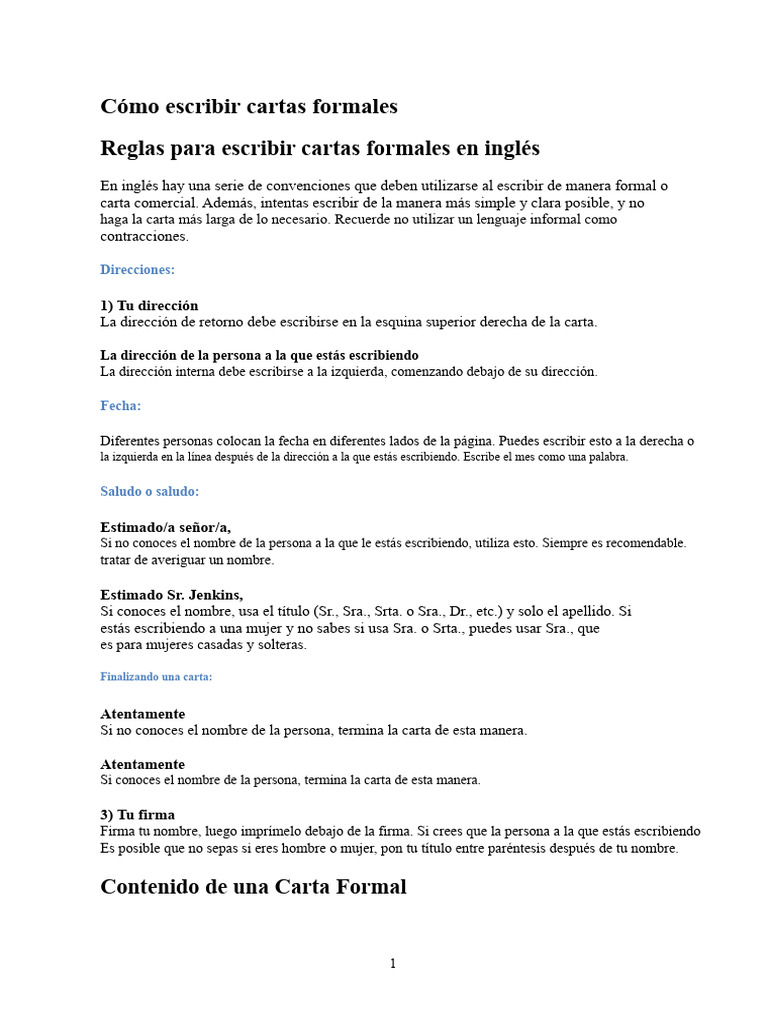 Abreviación de Posdata en Cartas | PDF