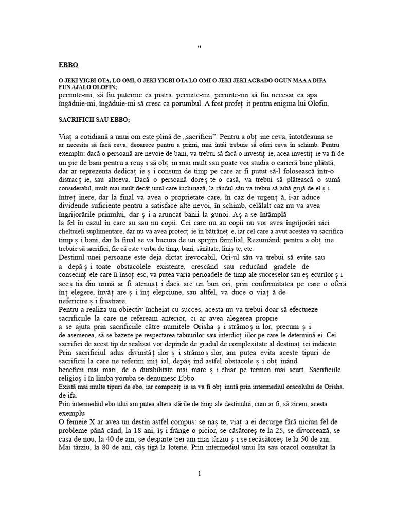 Diferite Tipuri de Ebbo | PDF