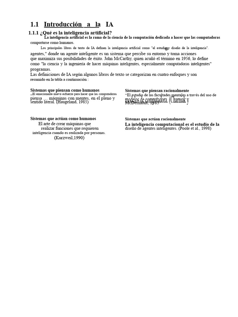 Los Fundamentos de La Inteligencia Artificial | PDF | Inteligencia ...