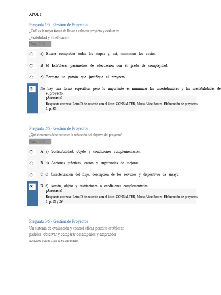 Claves para la Gestión de Proyectos | PDF | Iniciativa empresarial ...