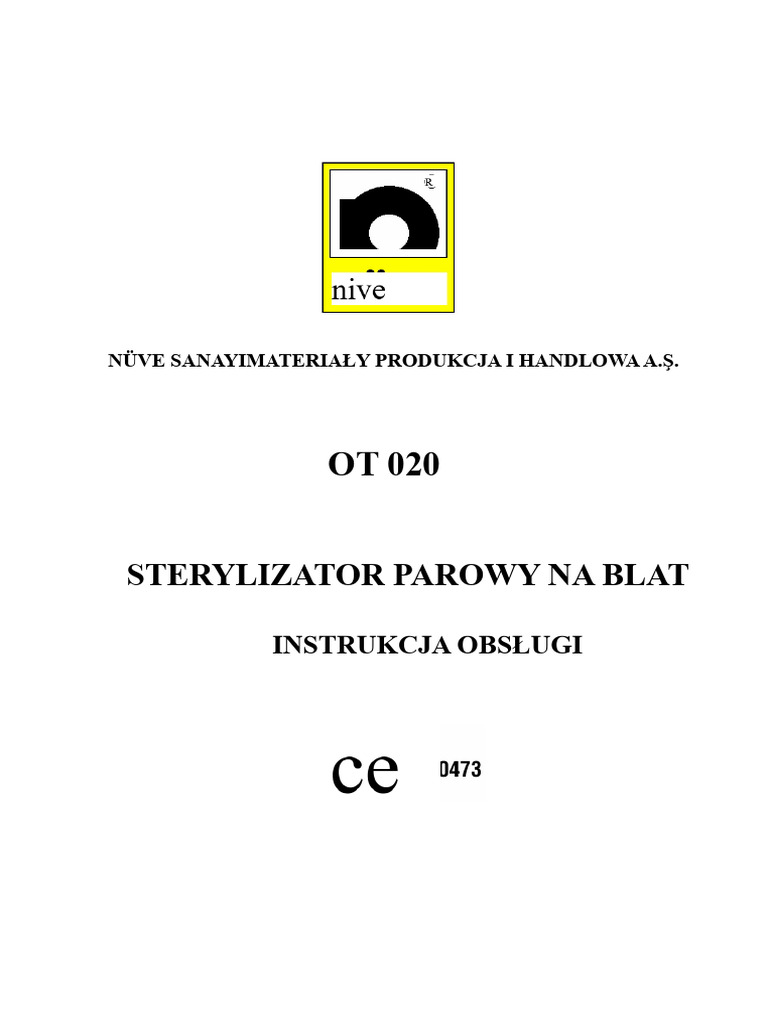 Nuwe OT 020 - Instrukcja Obsługi | PDF