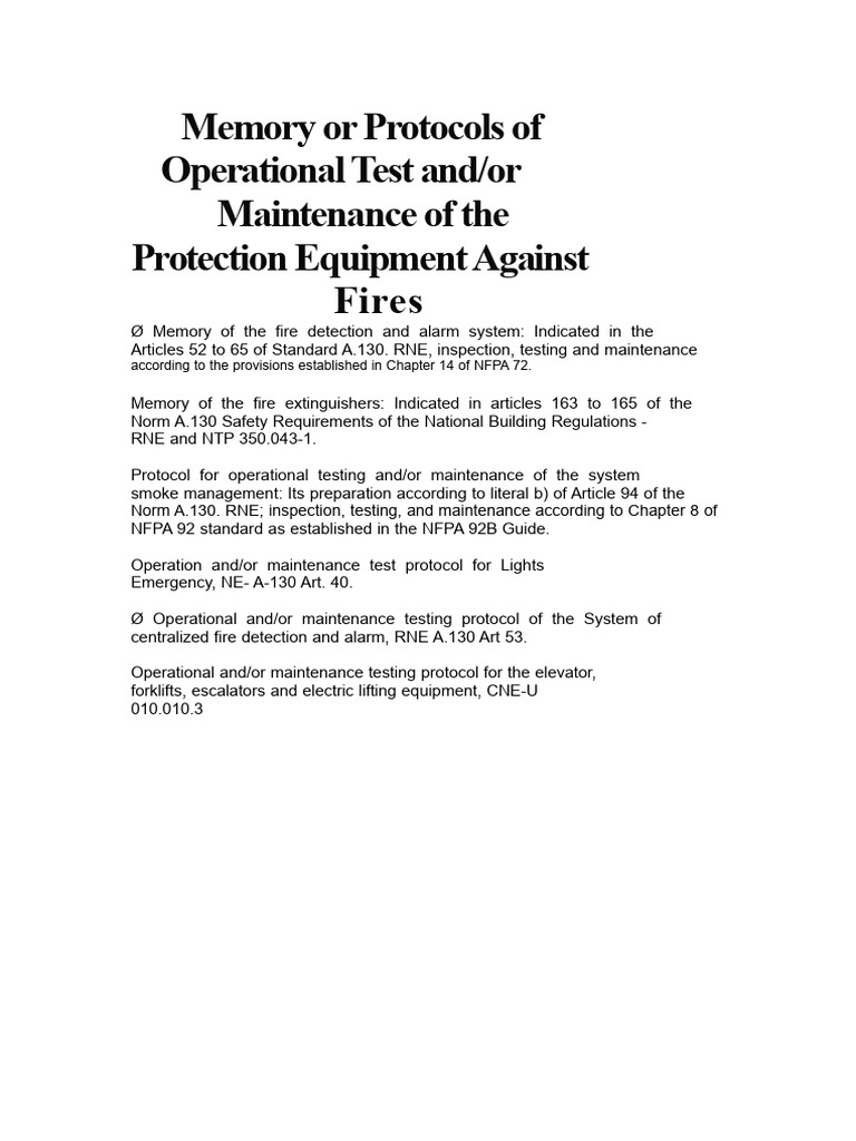 486392725-Memory-or-Test Protocols of Operability and | PDF