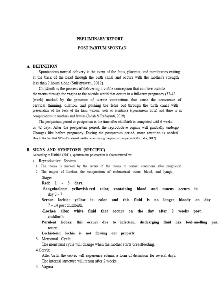 Postpartum Care and Recovery Guide | PDF | Childbirth | Postpartum Period