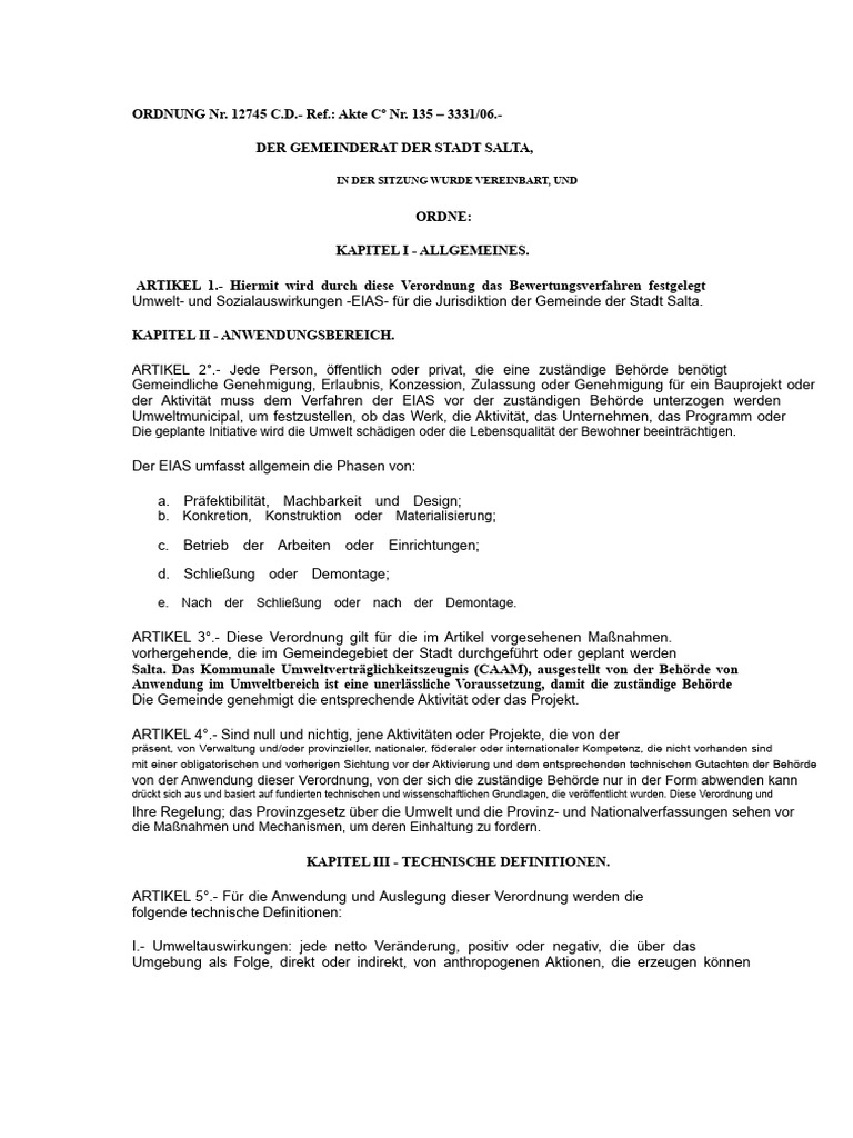 Verordnung #12745 C | PDF