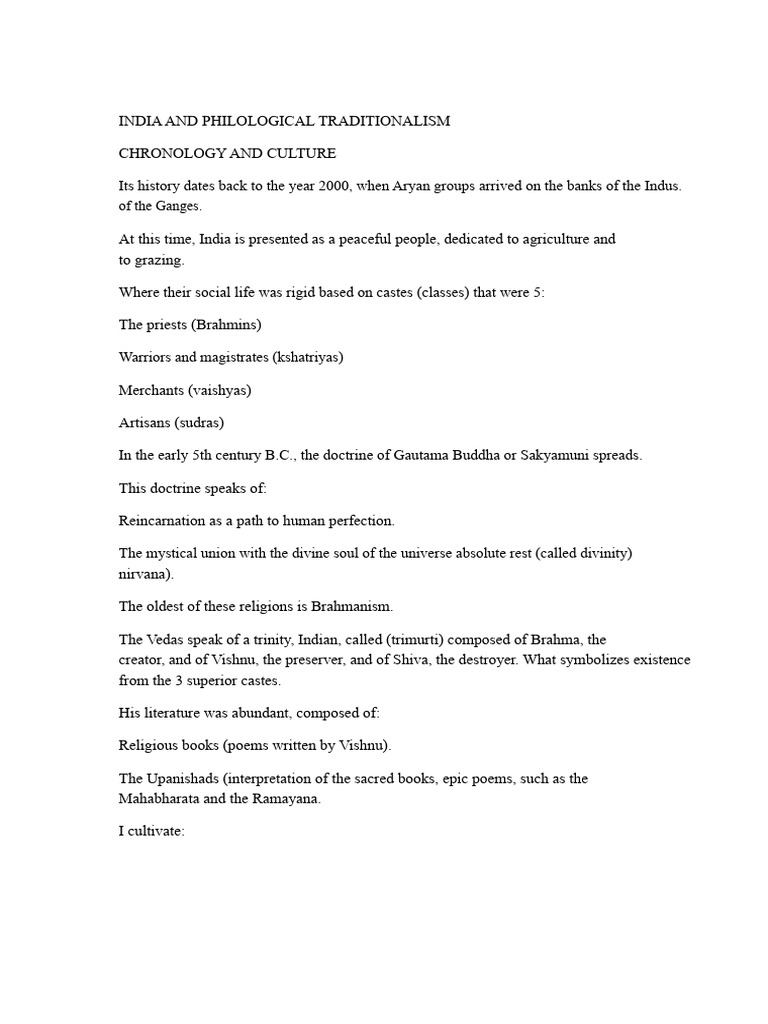 India's Philological Tradition and Education | PDF | Vishnu | Indian ...