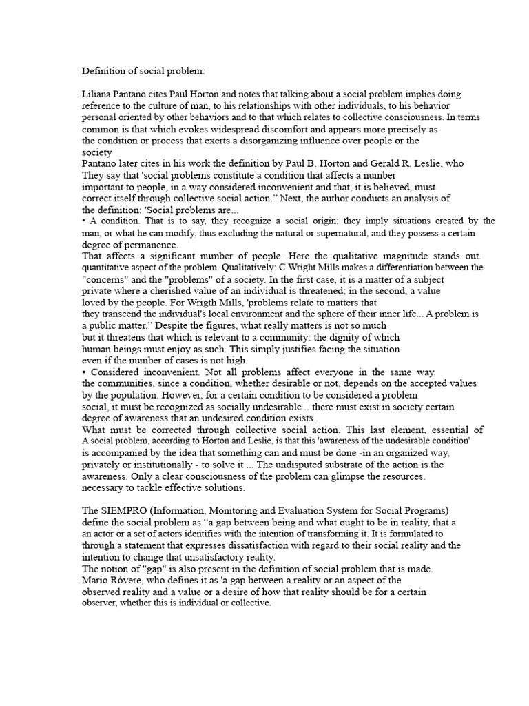 Understanding Social Problems and Solutions | PDF | Reality | Behavior