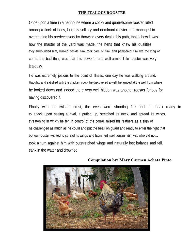 The Jealous Rooster | PDF