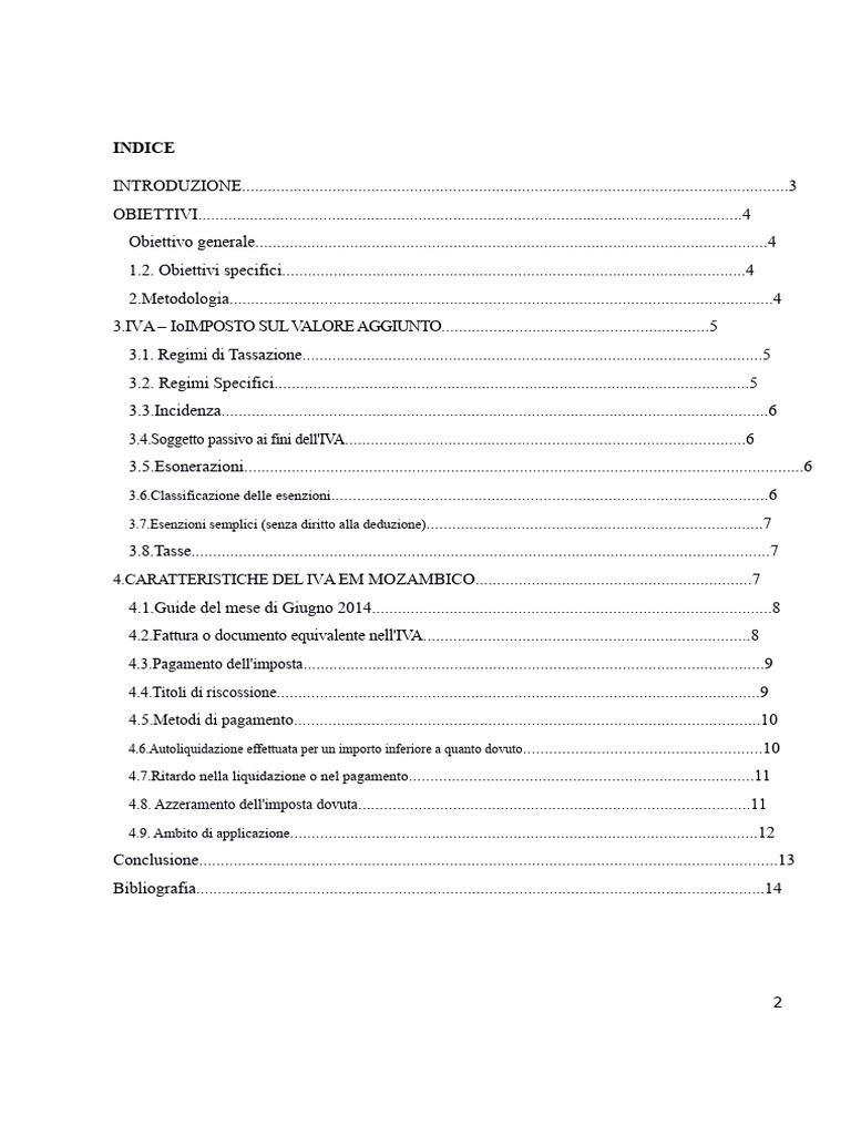 IVA - Imposta Sul Valore Aggiunto | PDF