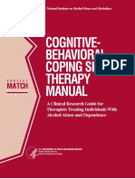 CBT Coping Skills Therapy Manual