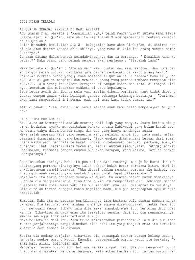 1001 Kisah Teladan Pdf