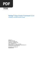Download Snap Creator Framework 3 3 0 Installation by narit_k SN91405127 doc pdf