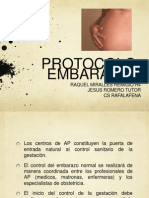 Protocolo embarazo