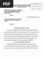 Download Bland v Roberts 4-11cv45 ED Va Apr 24 2012 by Venkat Balasubramani SN91406670 doc pdf