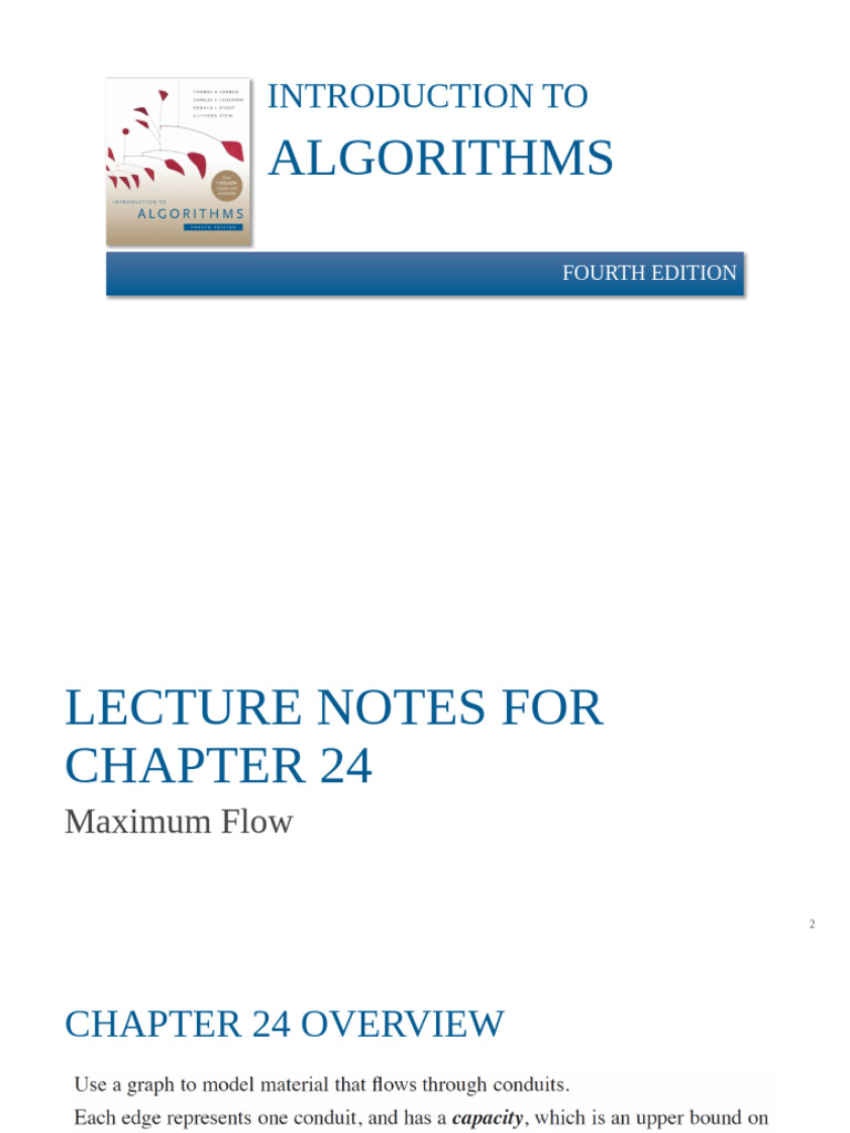 MITP CH 24 Lecture Notes | PDF