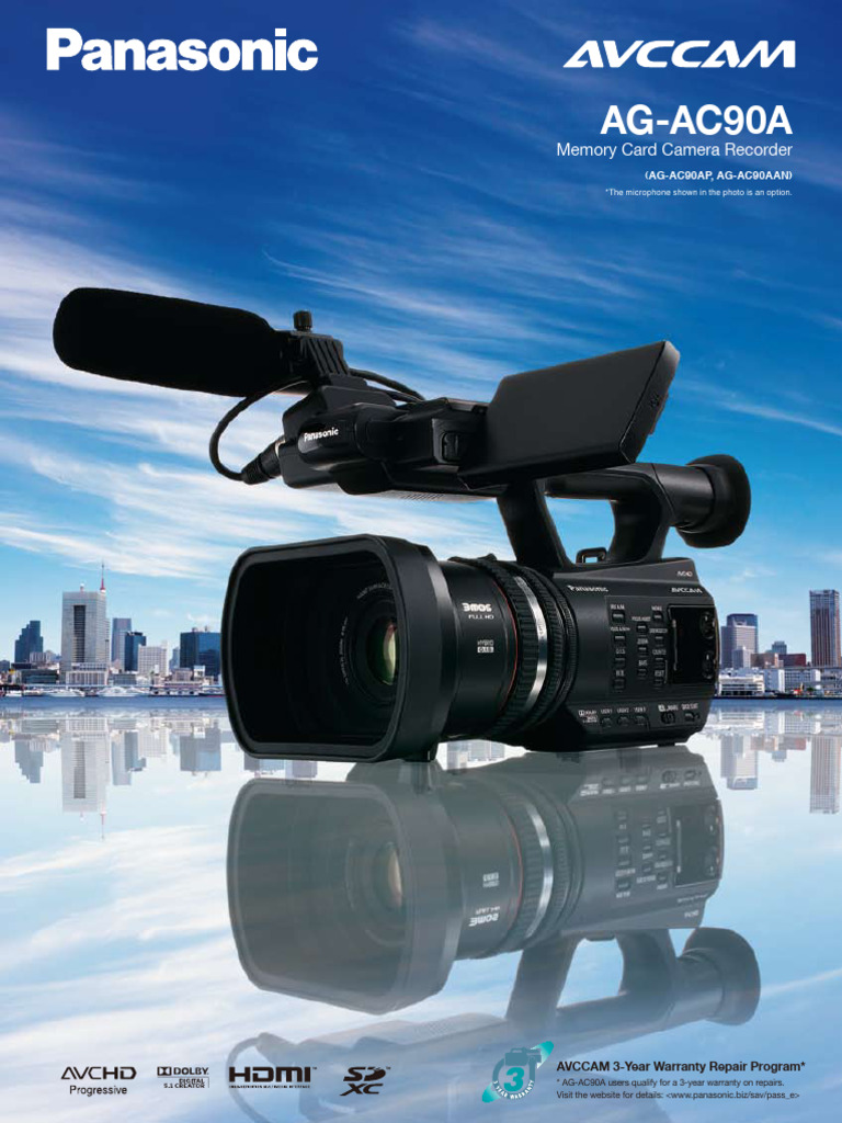 Panasonic AG-AC90A Camera Features | PDF | Video | Image Stabilization