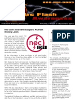 Changes To Arc Flash Warning Labels 2011 Newsletter