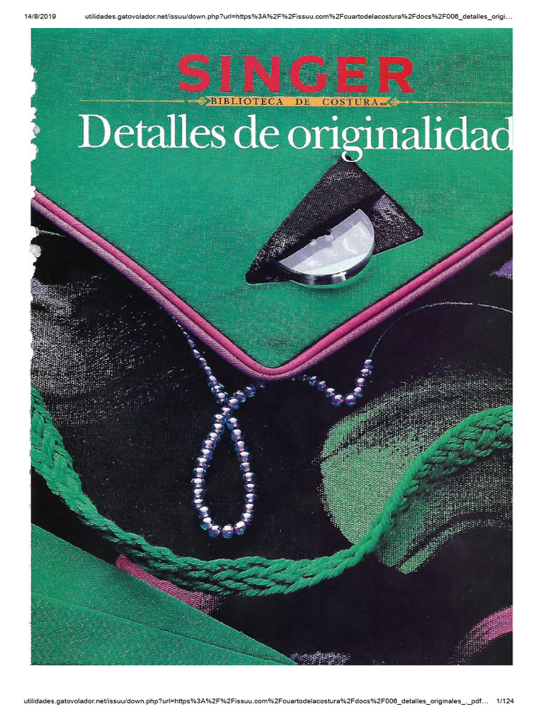 Detalles de Originalidad Singer | PDF