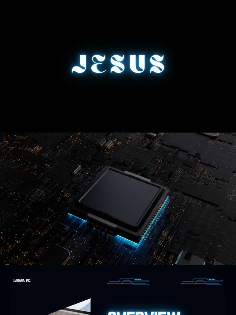 Blue and Black Modern Technology Presentation | PDF