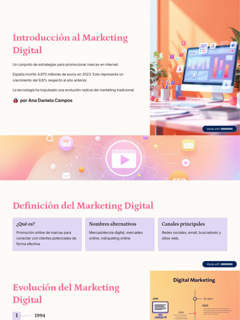 CLASE 1 - Introducción Al Marketing Digital | PDF | Publicidad digital ...