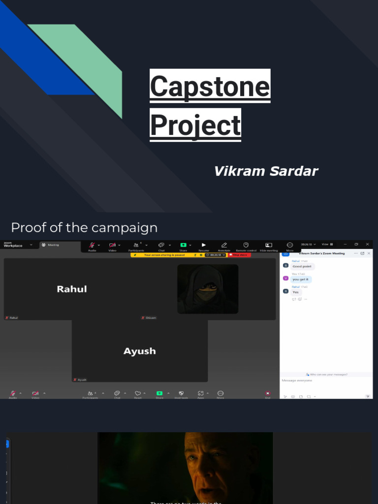 Vikram Sardar - Capstone Project Latest | PDF