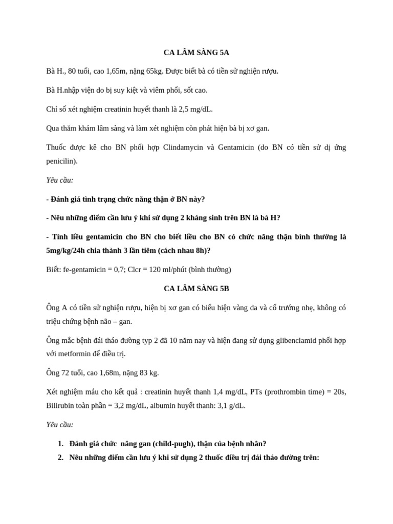 5A, 5A, 5C, 5D Thầy Viên PDF