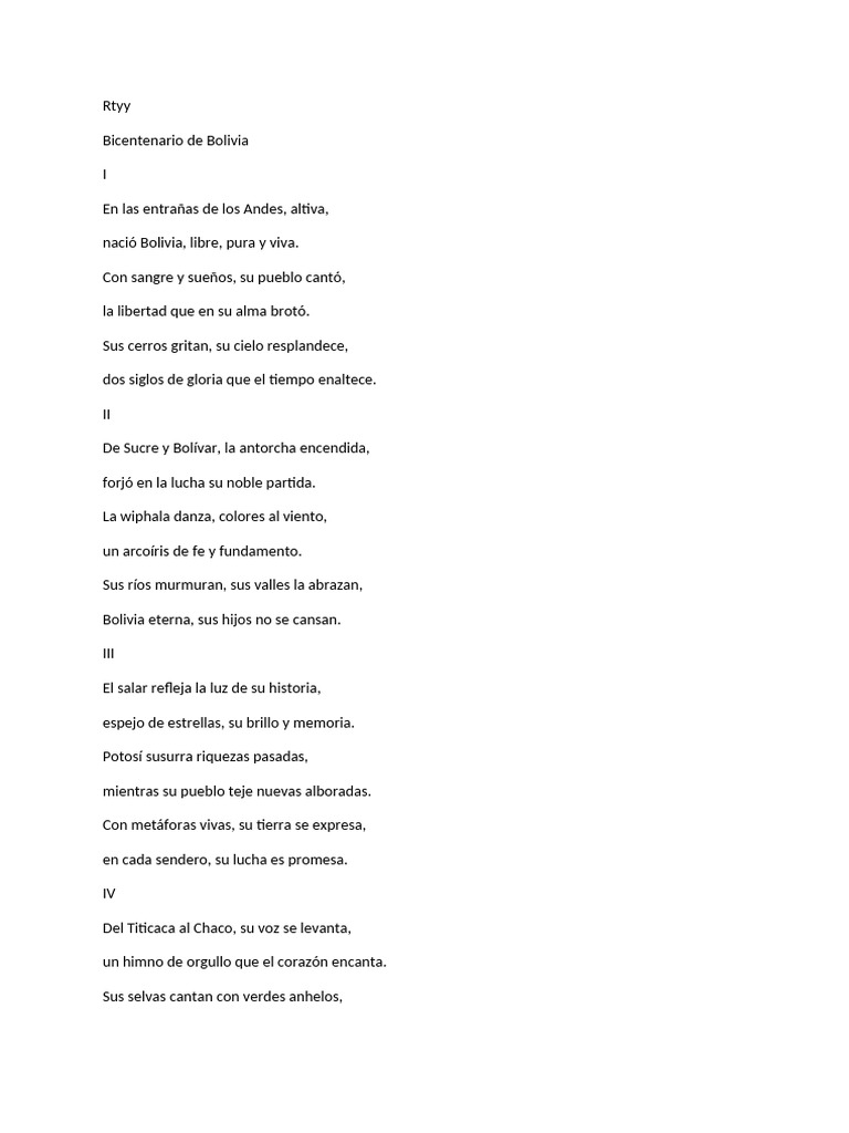 Rtyy | PDF | Bolivia