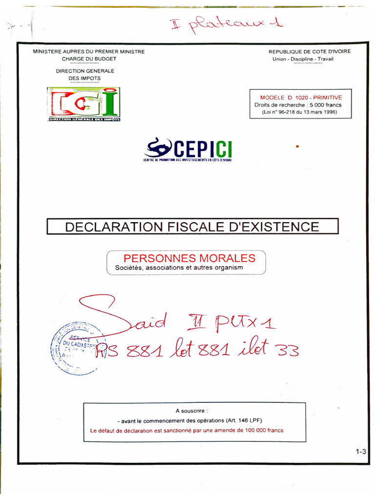 Mcic Dfe Bon | PDF