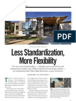 Less Standardization, More Flexibility