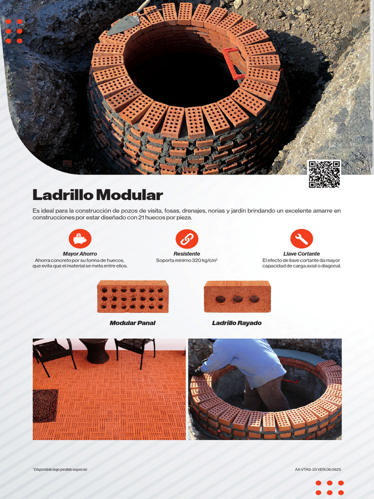 Ladrillo Modular Panal: Instalación y Beneficios | PDF | Ladrillo ...
