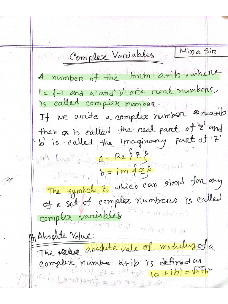 Mina Sir All Class Notes | PDF