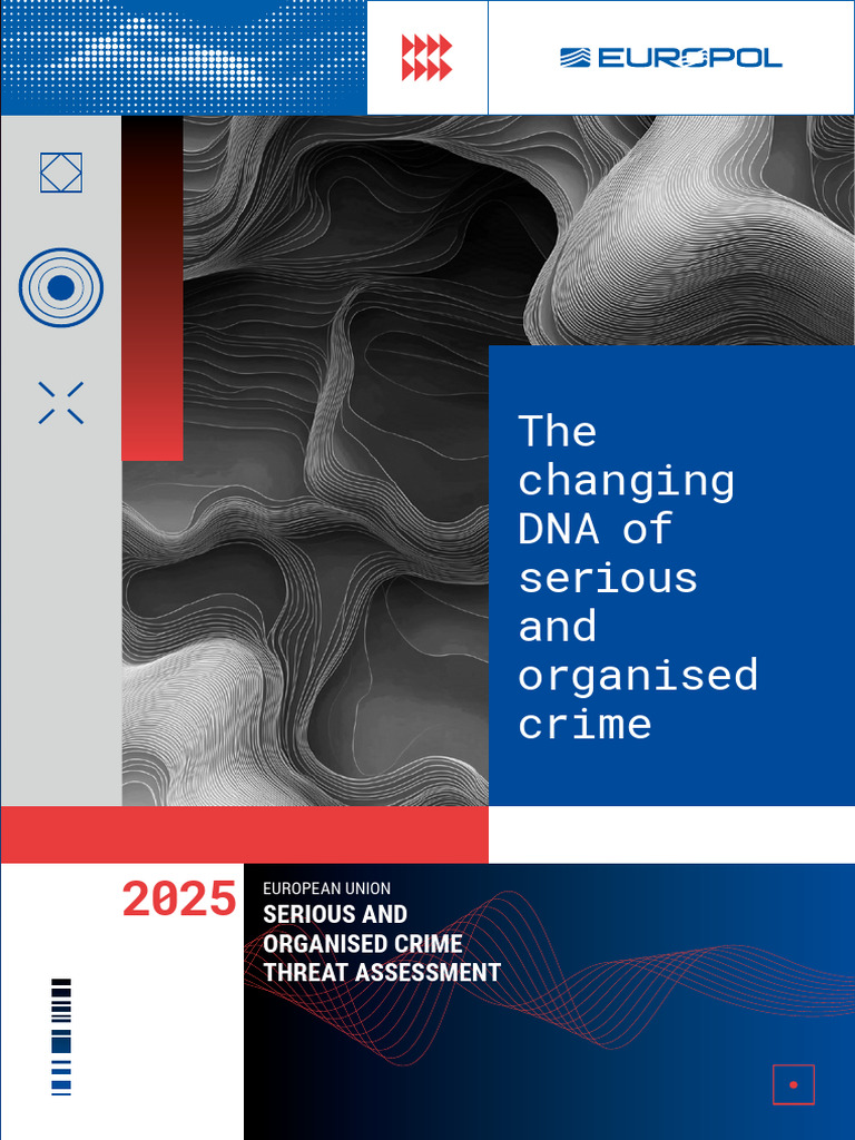 EU Serious and Organised Crime 2025 Report | PDF | Organized Crime | Crimes