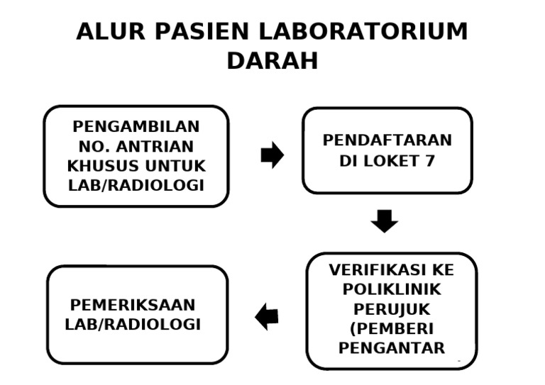 Alur Pasien Laboratorium Darah | PDF