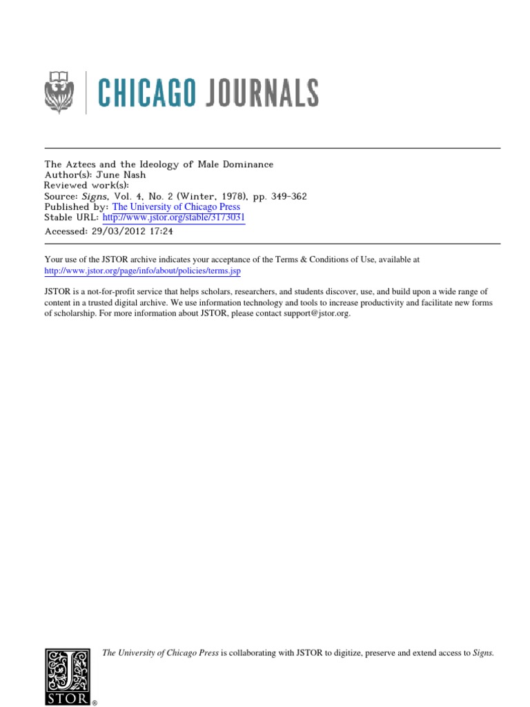 Male dominance thesis picture