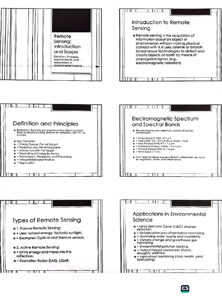 Remote Sensing | PDF