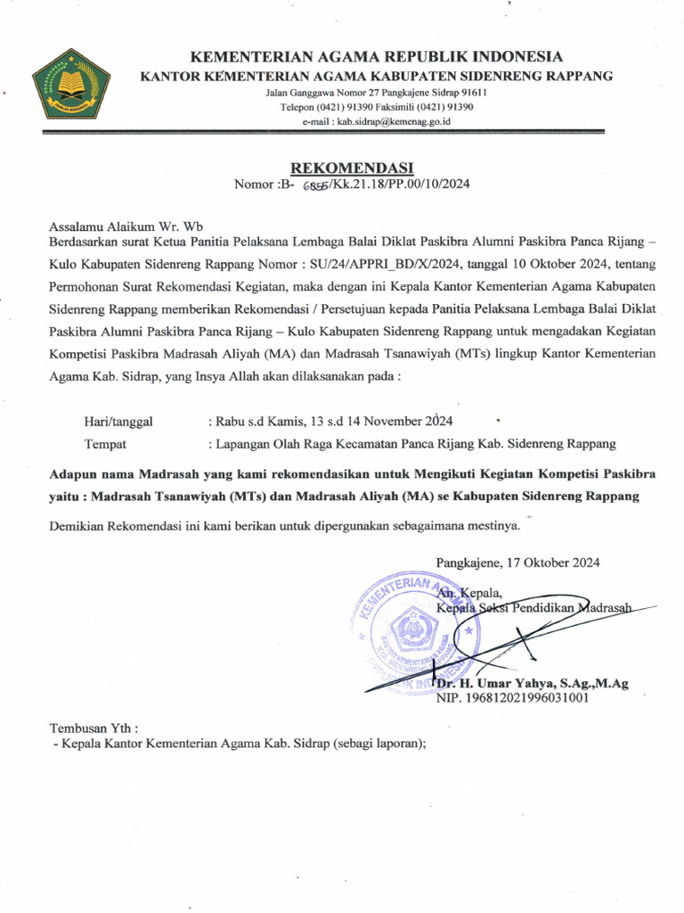 REKOMENDASI | PDF