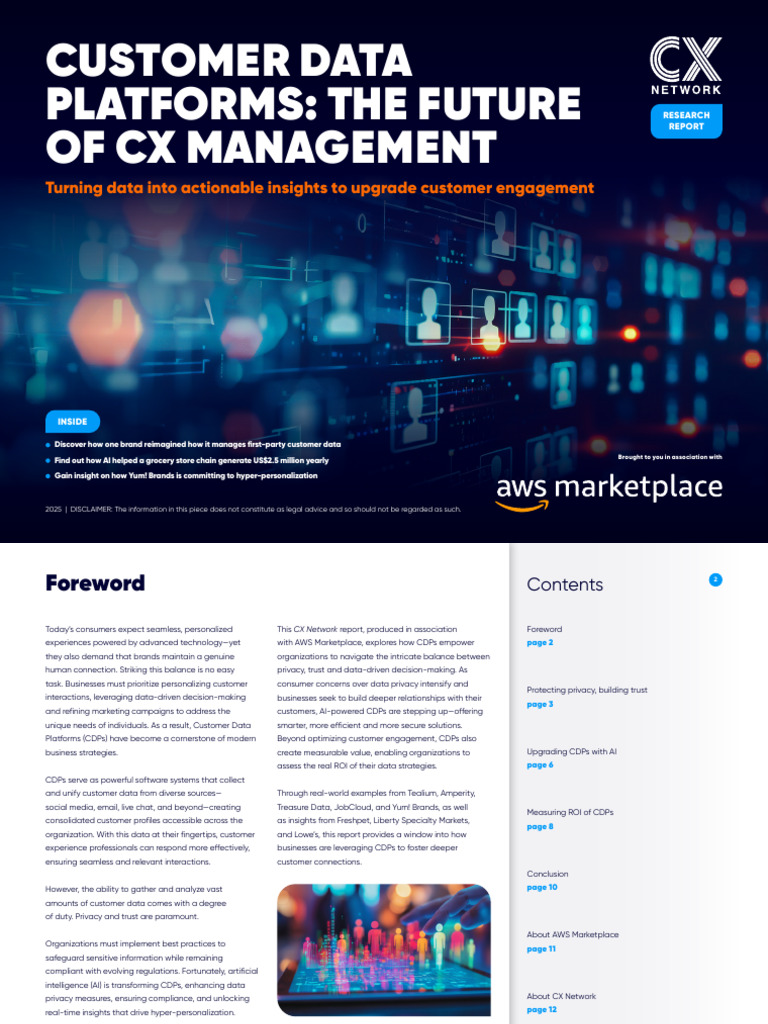 Future of Customer Data Platforms | PDF | Artificial Intelligence ...