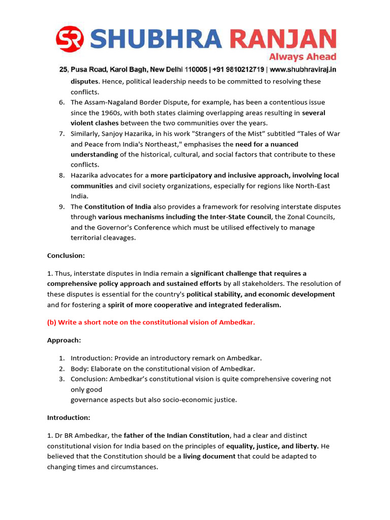 B1. Constitutionalism - A Vision of Ambedkar | PDF | Justice | Crime ...