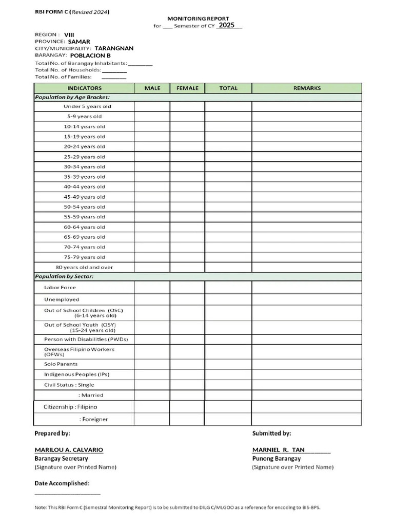 Rbi Blank | PDF